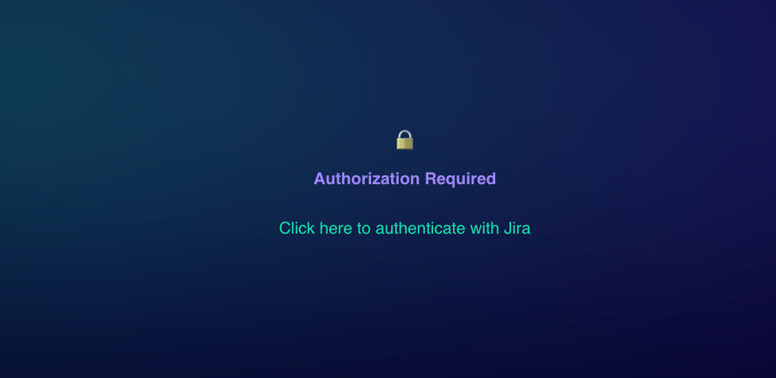 jira auth success