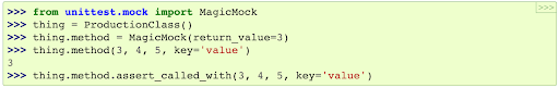 Snippet in Python covering