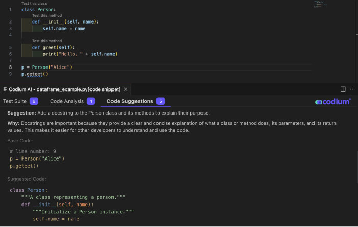 Writing docstrings for better documentation