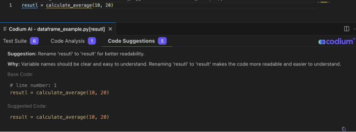 Updating variables and functions names for better readability and maintainability
