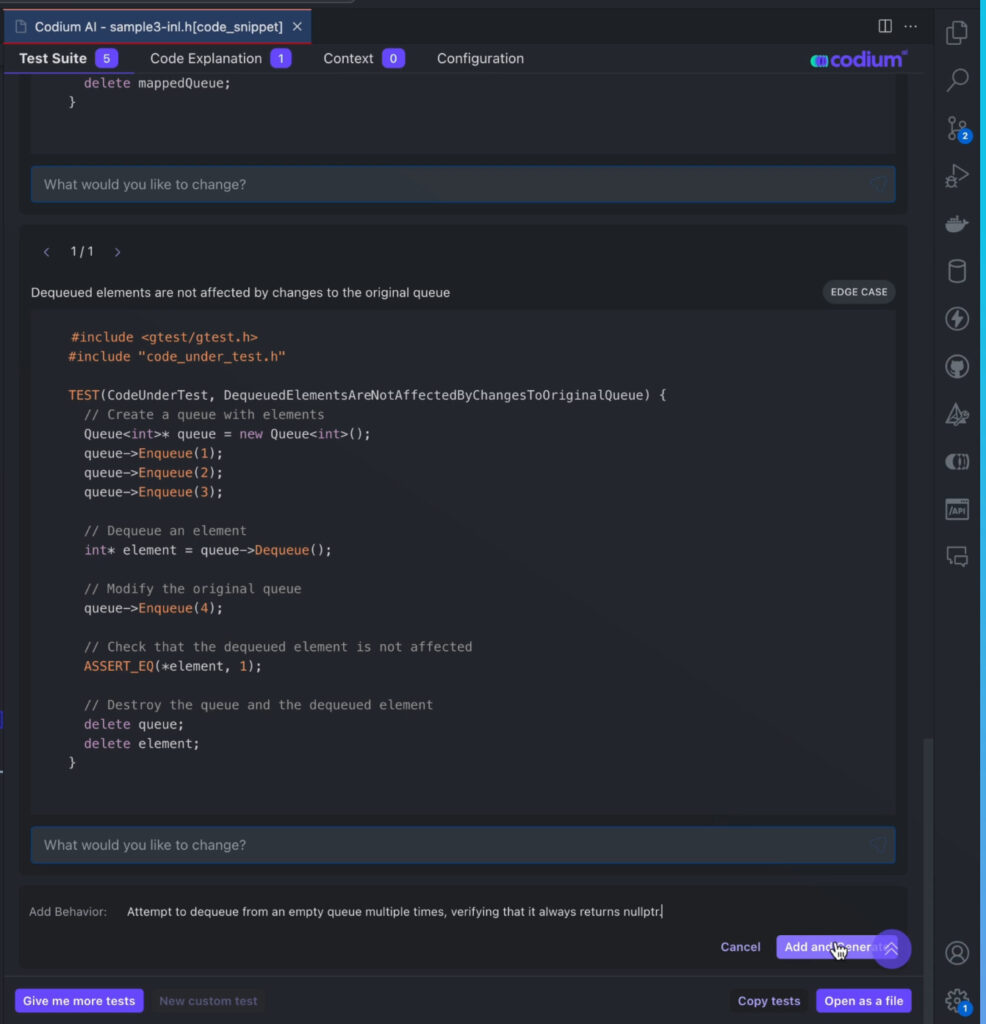 Creating and Integrating Custom Tests