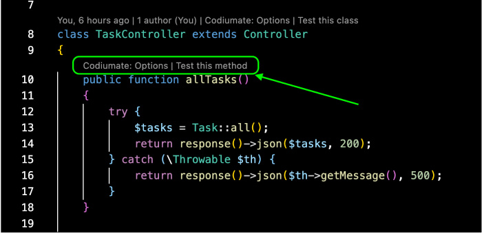 Generating Tests for Our TaskController Methods