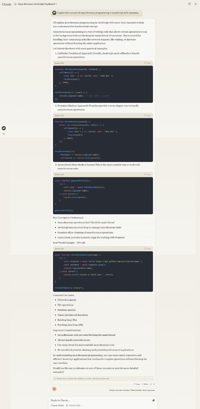 programming in JavaScript