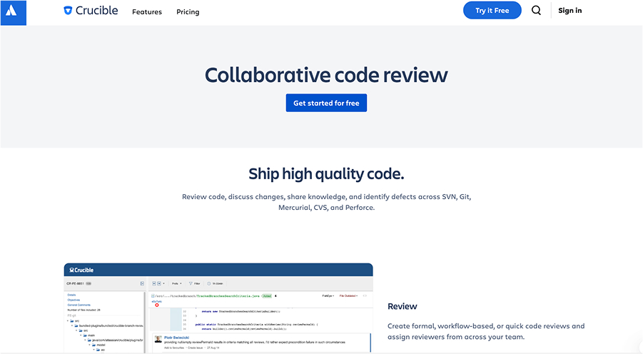 Crucible (Atlassian) 