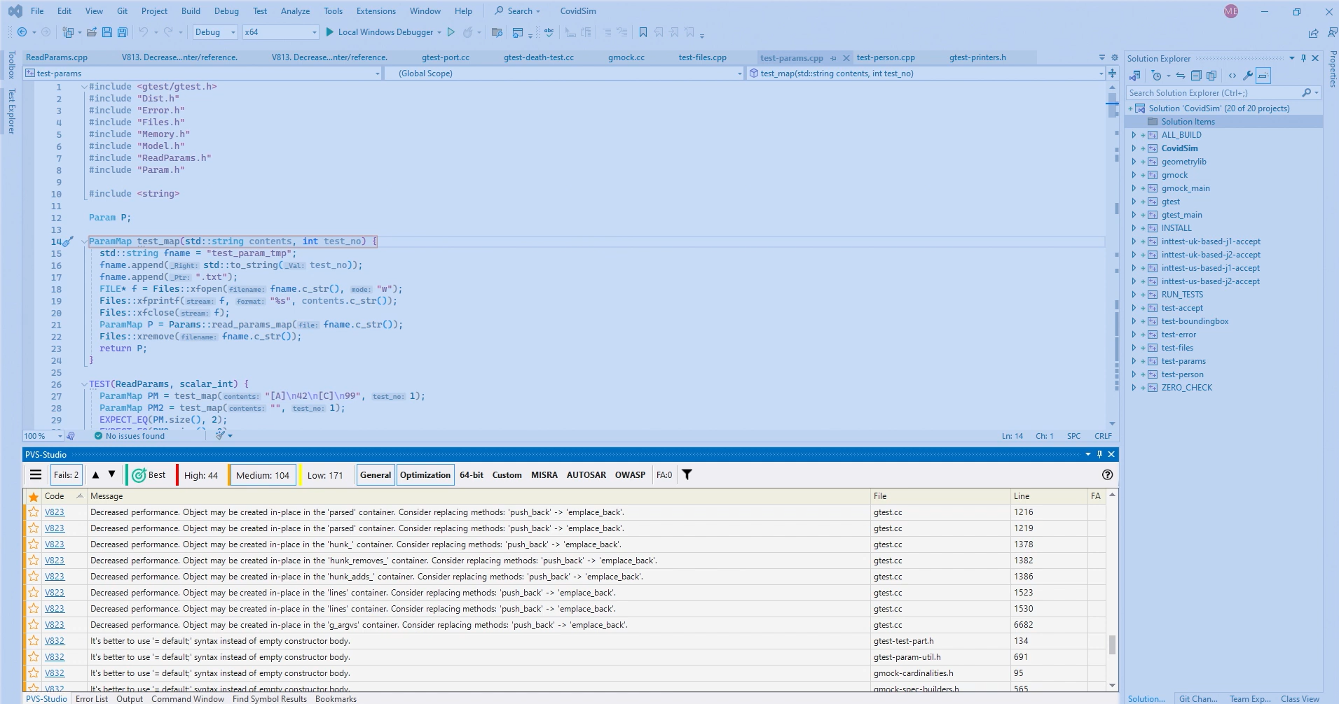a suppression file was created so recurring legacy issues would not interfere with new findings