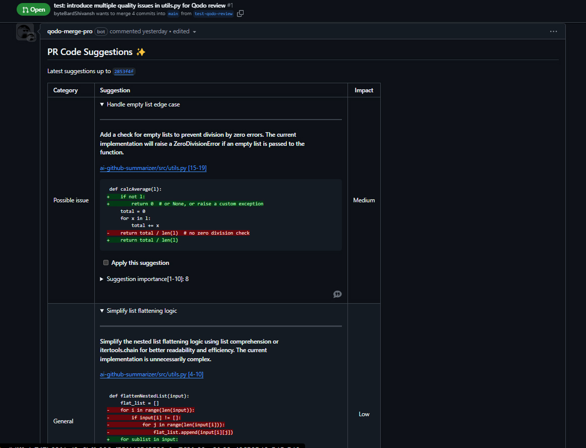 Qodo Merge