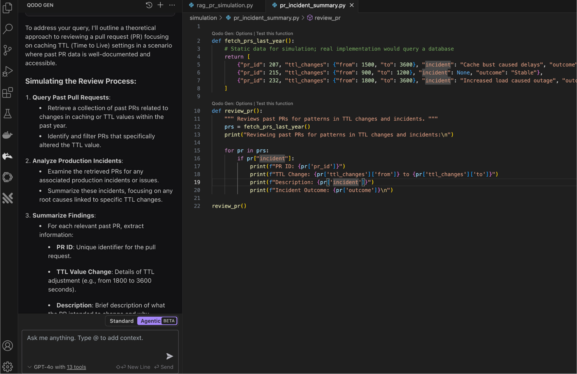 Simulated TTL Review with Python Script