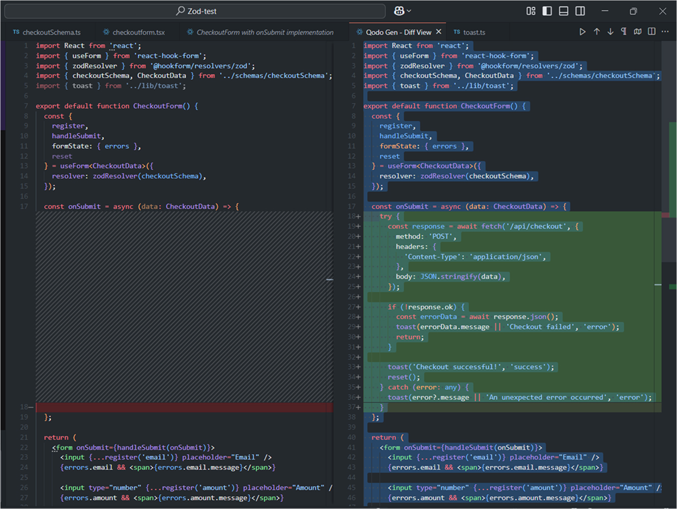 Qodo: Provides Safe Code Generation with Built-In Error Handling
