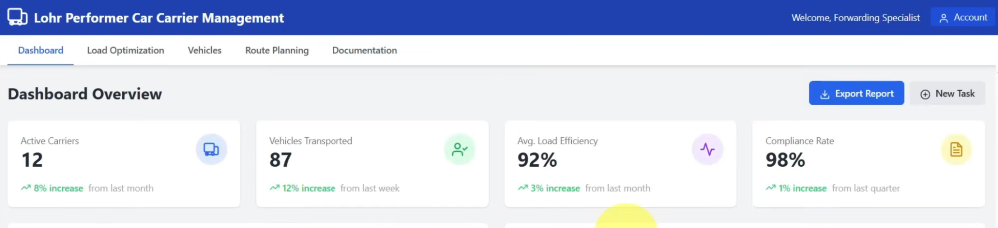  UI header