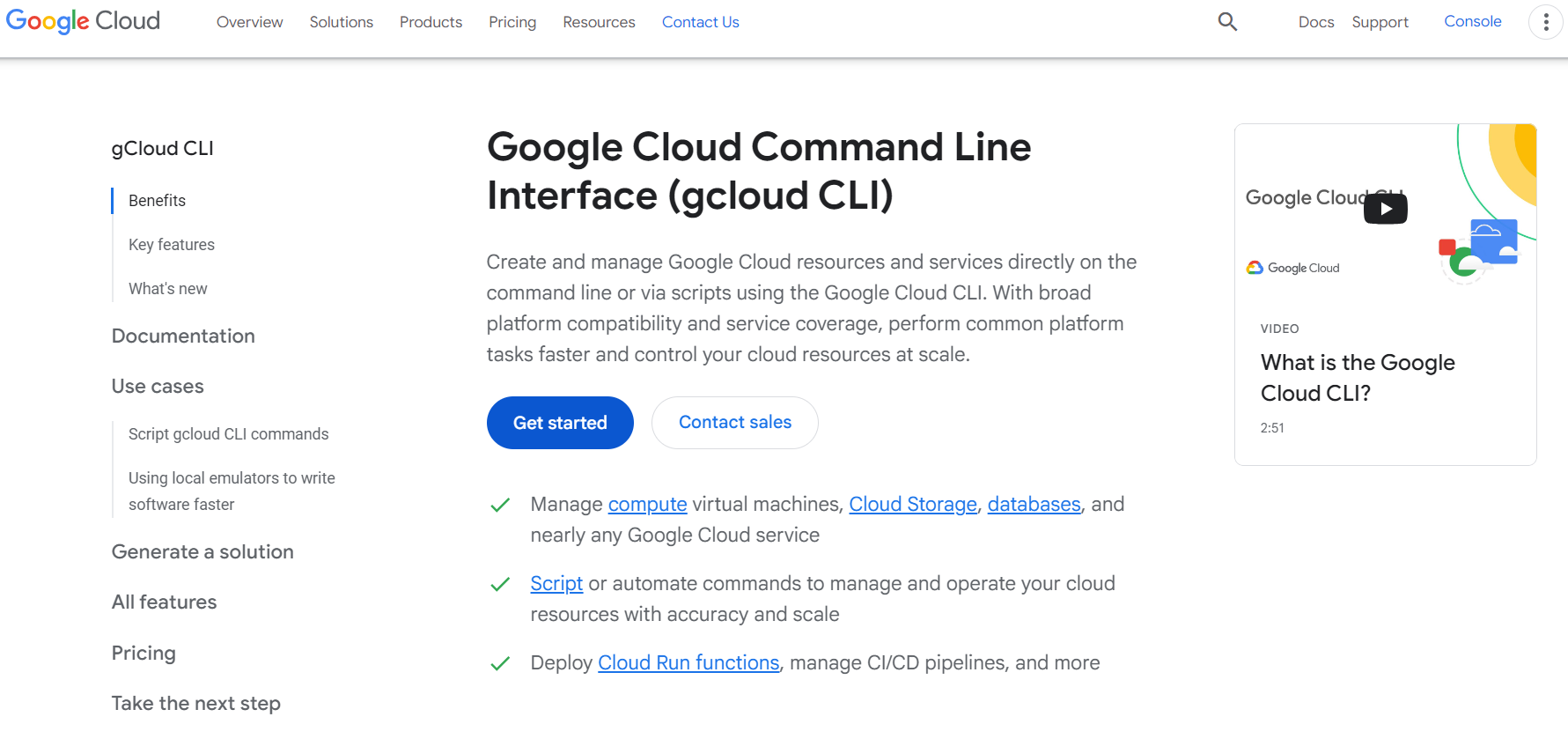 gcloud CLI