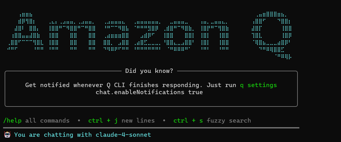 Amazon Q CLI: Terminal AI built for AWS-native workflows 