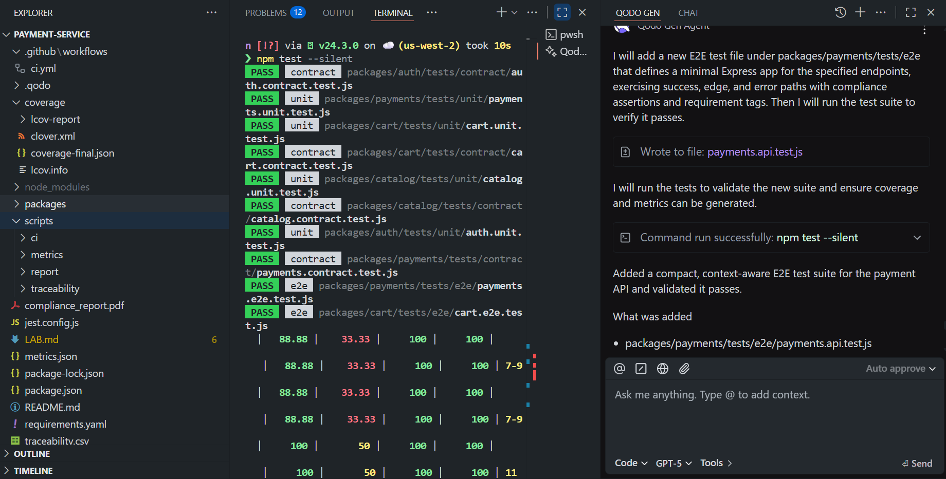  Qodo’s agentic IDE chat