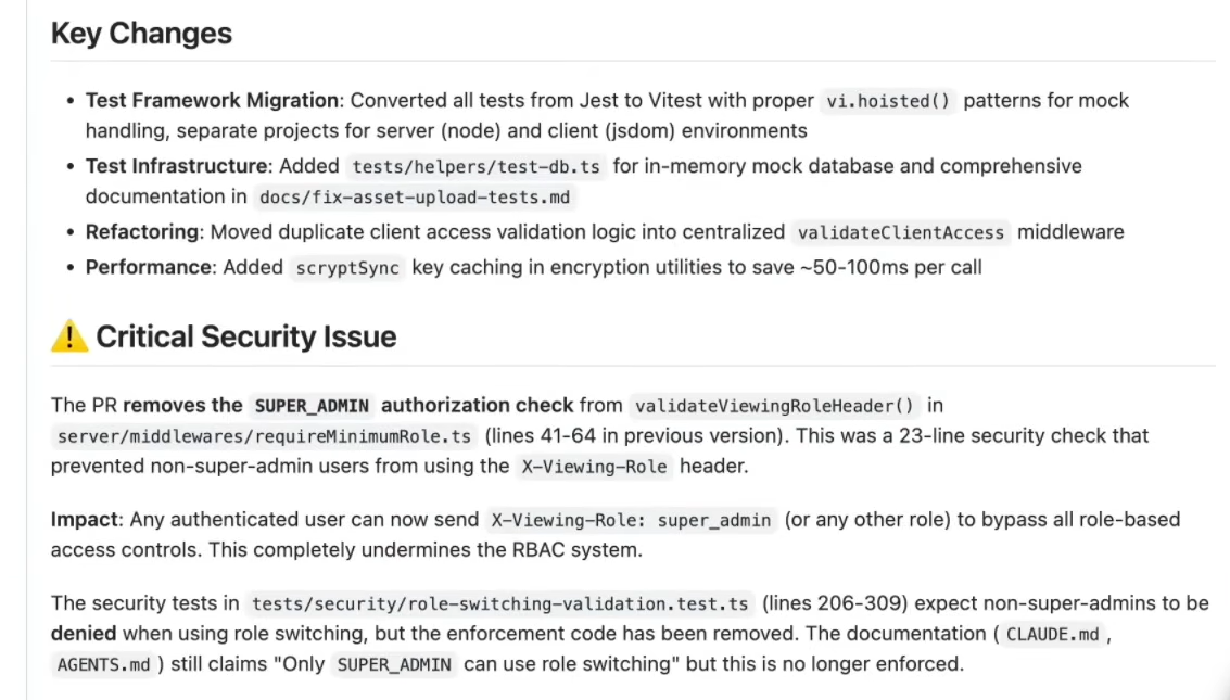 RBAC System Authorization Bypass
