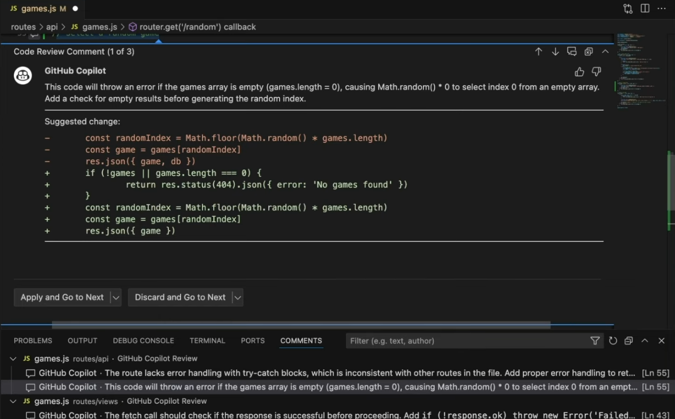 Single-Repository API Review