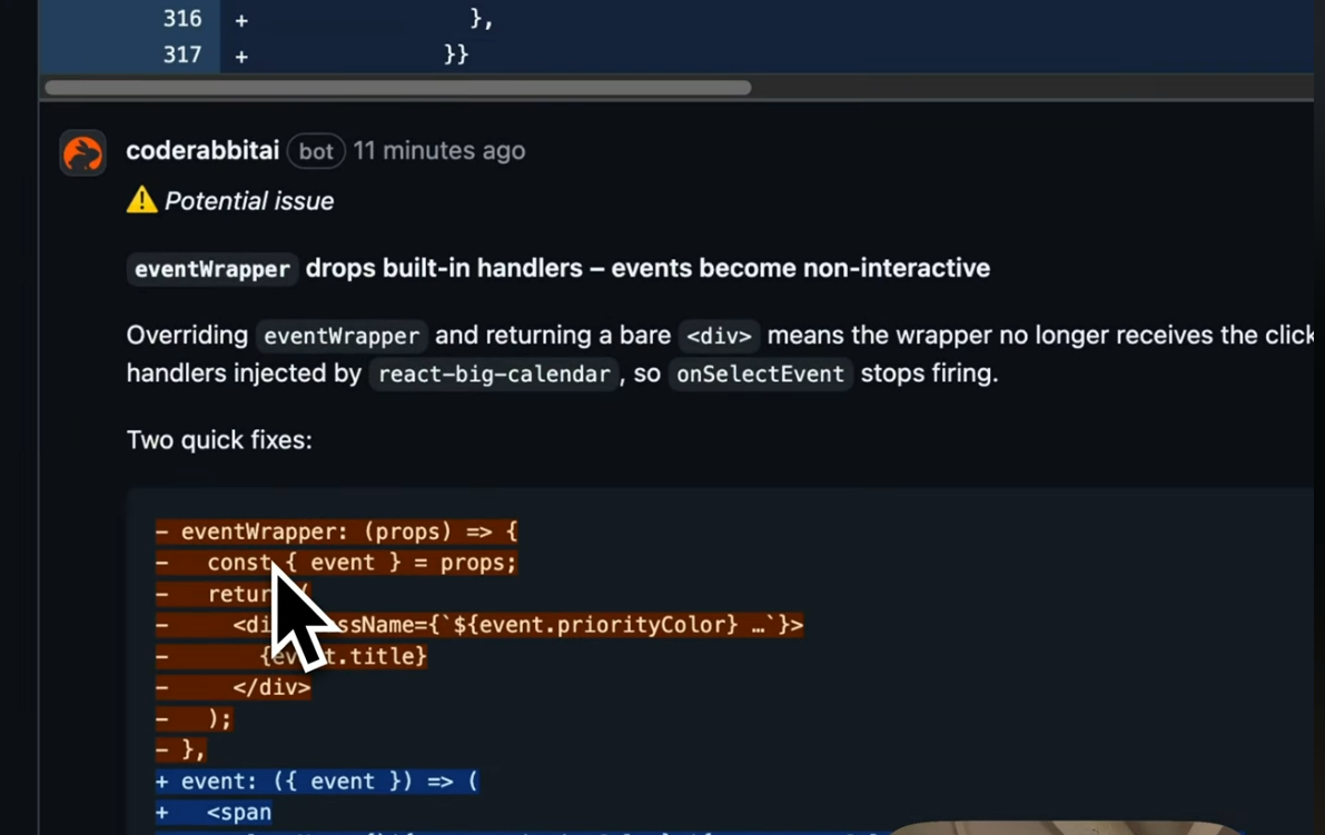 Frontend Component Review