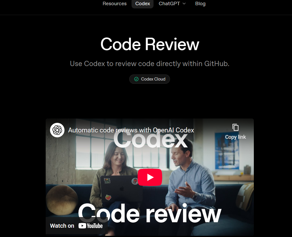 Codex: on-demand review for critical issues
