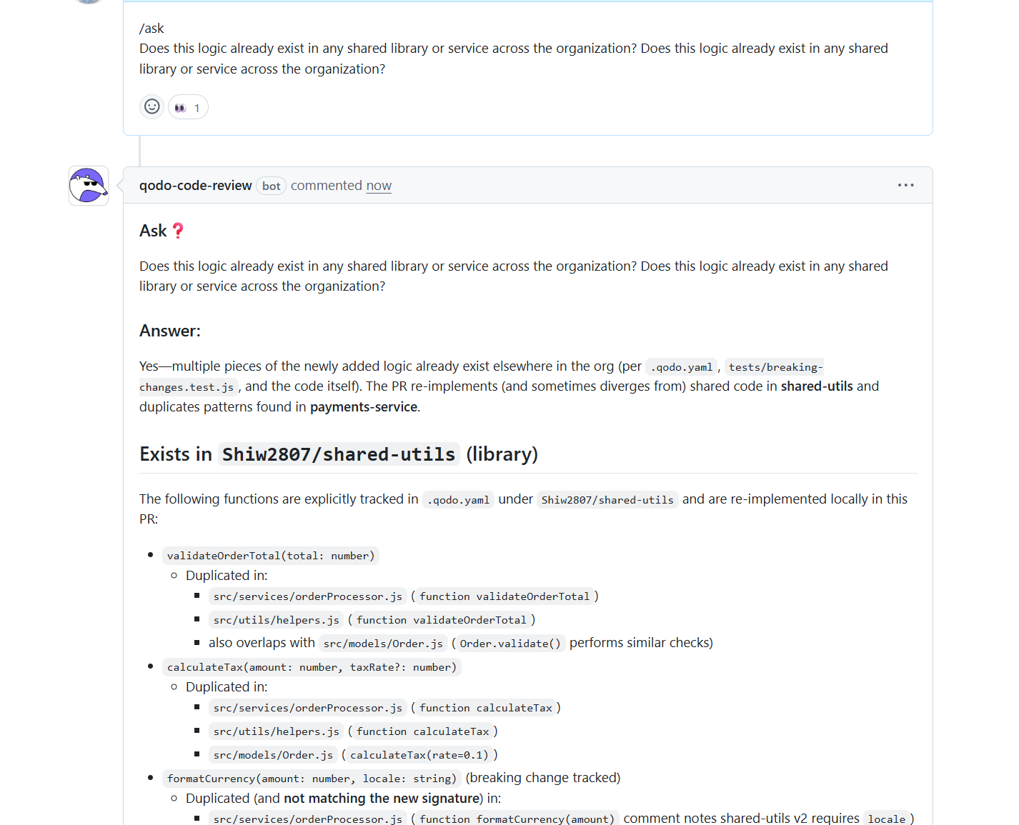 Multiple copies of the same rule became visible in one view