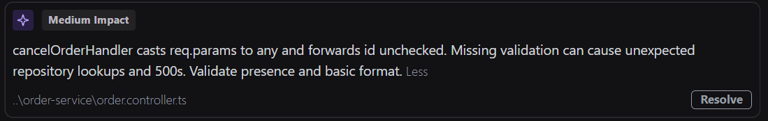 Missing ID Validation