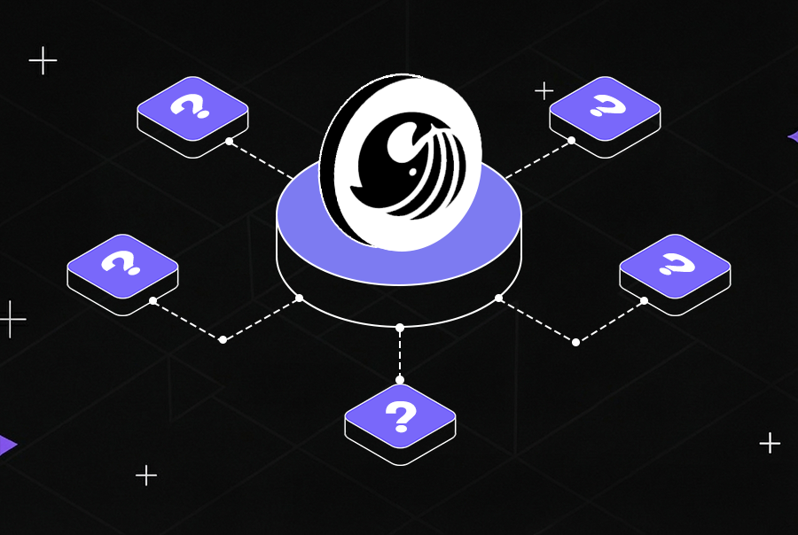 Dark illustration of a central platform connected to five floating question mark boxes, representing SonarQube alternatives