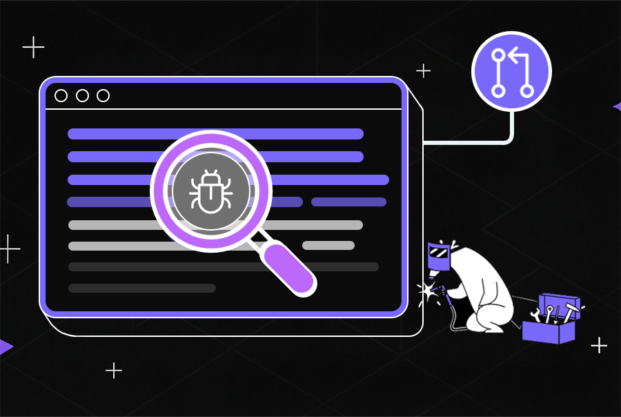 AI-powered code review catching a bug in a pull request using automated PR automation tools